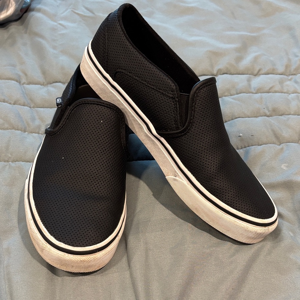 Vans Classic Black Slip-On Sneakers